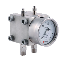 D105 Double Diaphragm Differential Pressure Gauge