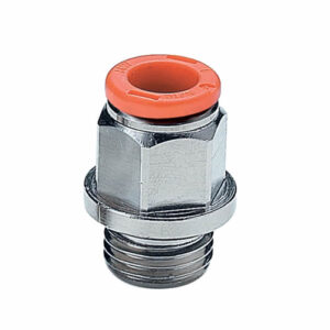 Metal Work Push-in Fitting (RL Series / Automatic Straight Male Stud Connector)